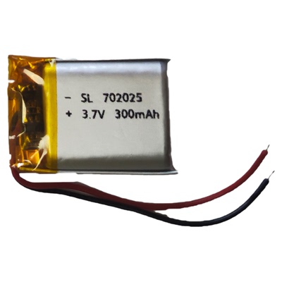 702025脉冲指纹玩具3.7v锂电池