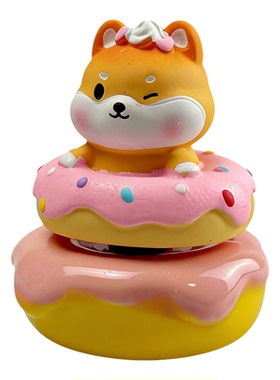 【甜甜圈转转小狗】转转乐摆件