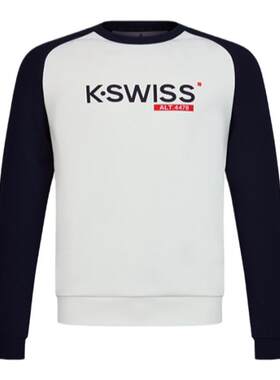 KSWISS盖世威卫衣男圆领休闲上衣