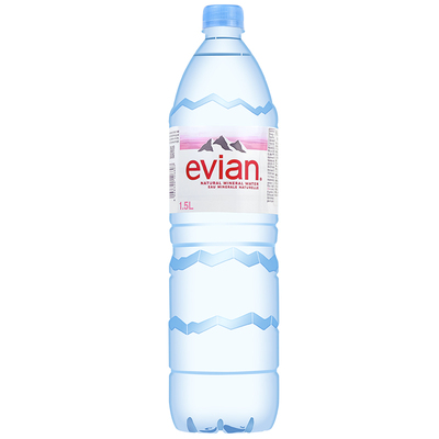 evian依云天然矿泉水1.5L*12瓶装