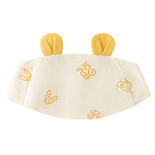 汤尼倍儿 蛇年新生儿护囟门帽子纯棉0-3初生婴儿胎帽夏季薄空顶帽