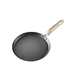 炊大皇钛陶瓷班戟煎锅不粘电磁炉平底锅家用煎烙饼千层皮小锅专用
