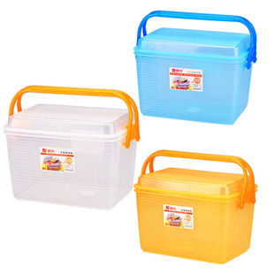 正品振兴手提储物箱整理箱塑料箱杂物箱居家收纳箱11L/17L/25L