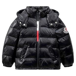 新款儿童羽绒服免洗男童女童反季时尚洋气可拆帽短款加厚冬季外套