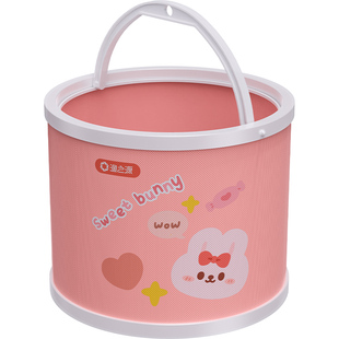 渔之源小鱼玩儿童水桶打水桶钓鱼折叠户外赶海溪流迷你装鱼小鱼桶