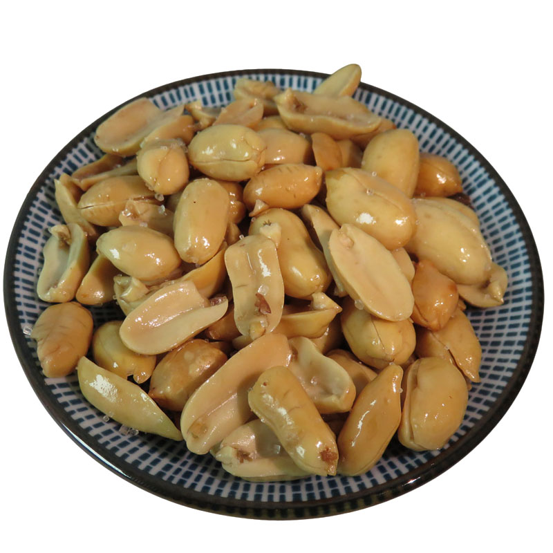 粒香酥 下酒菜花生米零食椒盐花生米熟咸味油炸5斤装盐焗散装商用
