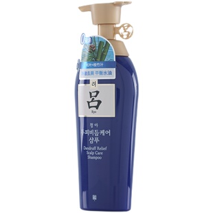 韩国RYO/吕蓝吕洗发水洗头膏护发清润舒缓去屑400ml植物成分