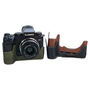 耐影适用于松下底座S5/S52复古相机包s5保护套S5M2保护套壳肩带防摔s5/s52肩带半包手腕带背带