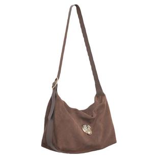 鱼肚白原创小众hobo女包单肩包真皮文艺复古托特包大容量斜挎包