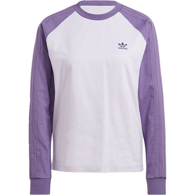 Adidas/阿迪达斯正品三叶草女子运动休闲圆领长袖T恤IN4135