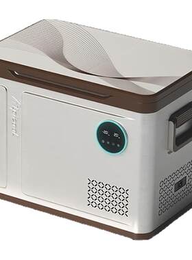 冰虎创世版压缩机车载冰箱双开门冷冻冷藏分区双温双控12V24V冰柜