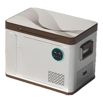 冰虎创世版压缩机车载冰箱双开门冷冻冷藏分区双温双控12V24V冰柜