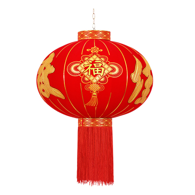 【好货精选】欢度佳节绒布大灯笼