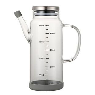 玻璃油壶厨房家用大容量油瓶酱油醋调料瓶高硼硅耐高温食品级油罐