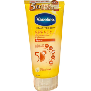 Vaseline凡士林防晒霜SPF50+全身美白5D防护清爽不油腻