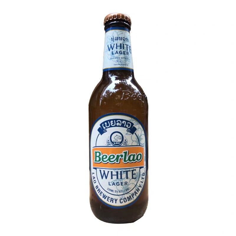 12瓶装老挝进口啤酒Beerlao白啤