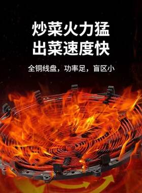 商用电磁大锅灶大功率学校食堂厨房餐厅大锅灶电炒锅牛羊肉电汤锅