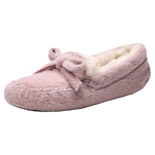 AΖUGGОNE皮毛一体豆豆鞋女冬加绒2025冬新款真皮厚底貂毛防滑鞋