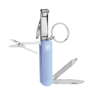 德国双立人多功能折叠指甲钳迷你指甲剪指甲刀单个钥匙扣修甲工具