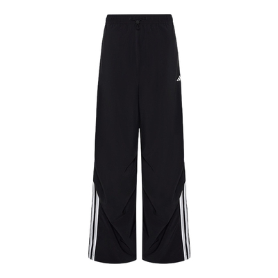 adidas阿迪达斯三条纹降落伞运动裤2026秋女速干梭织长裤 KZ1533