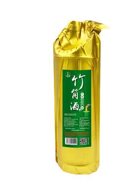 竹筒酒鲜竹子酒竹叶酒竹酒52高度酒500ml*6瓶装整箱清香型酒竹简