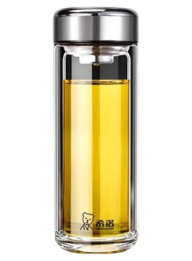 希诺水杯官方旗舰店正品玻璃杯