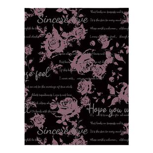 LA朴町 玫瑰诗集鲜花束包花纸手工花艺diy自制礼物牛皮包装纸材料