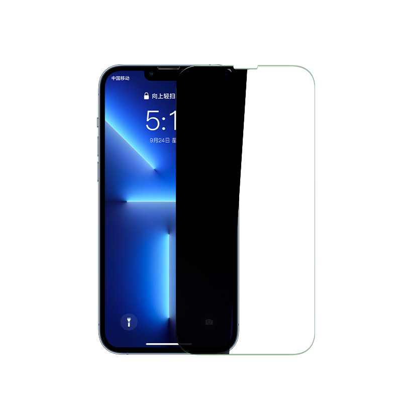 防窥钢化膜苹果18promax
