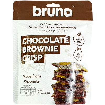 脆皮布朗尼薄脆饼干bruno
