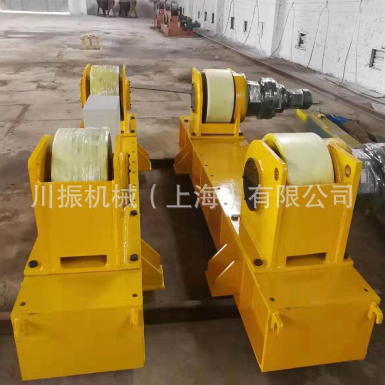 5吨可调式焊接滚轮架自调式滚轮架环缝圆筒法兰管道切割焊接设备