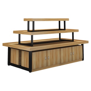 中岛展示柜化妆品货架促销台鞋子文具母婴店展示架展示台超市堆头