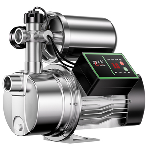 不锈钢自吸增压泵全自动家用静音农村水井自吸泵抽井水喷射泵220v