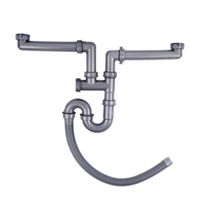 FRANKE弗兰卡厨房水槽配件单槽排水管下水管软管430-505/400-509