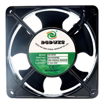 全新DGDWXS DS12038HBL/HSL AC220V 0.14A 22W 12038机柜散热风扇