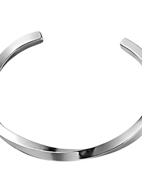 潮牌维京黑色霸气风钛钢菱形手镯