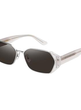 海伦凯勒方框潮流墨镜女防紫外线