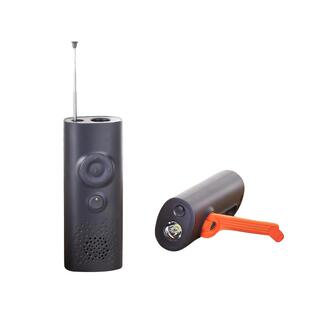 手摇发电手电筒多功能装备防灾应急收音机老人照明灯救灾家庭物资