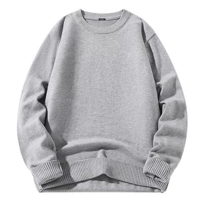 NN真维斯重磅毛衣男士加绒保暖半高领打底衫青少年休闲宽松针织衫