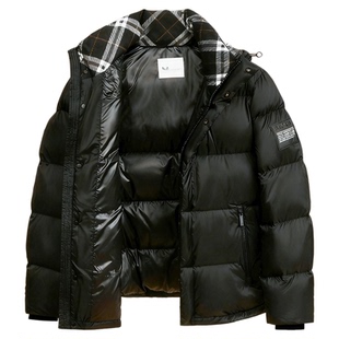 品牌正品撤柜男士95匈牙利白鹅绒300克加厚羽绒服男款东北可穿