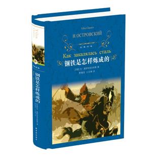 经典译林:钢铁是怎样炼成的(精装)原著正版无删减 初二初中生八年级课外阅读书籍 语文教材配套名著书籍 外国名著作品译林现货