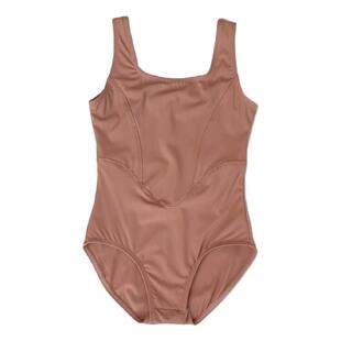 儿童女舞蹈服夏季新款夏季芭蕾舞演出形体练功艺考无袖连体体操服