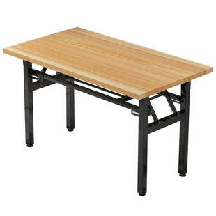 折叠桌子便捷户外收纳桌家用餐桌会议培训学生辅导课桌接洽谈待桌