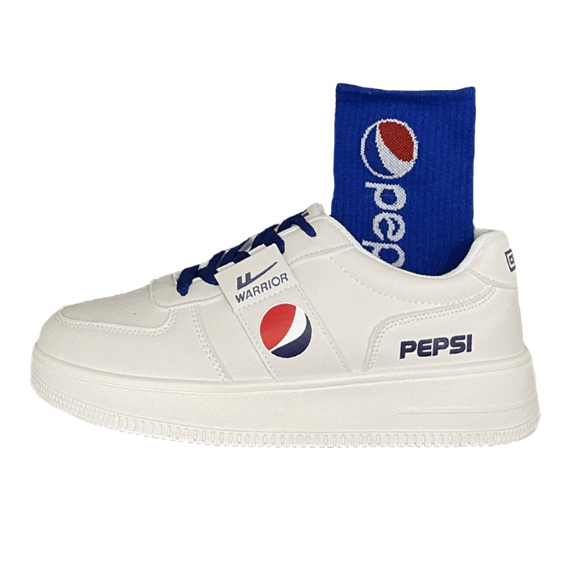 回力爆改2025春季新款板鞋百事可乐联名男女鞋ow樱花情侣鞋小白鞋