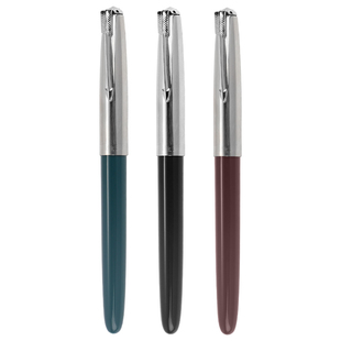 永生钢笔3410老款经典包尖墨囊刻字吸墨学生专用暗尖书写铱金笔