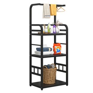浴室置物架落地卫生间多层收纳架厕所洗手间脸盆毛巾架阳台储物架