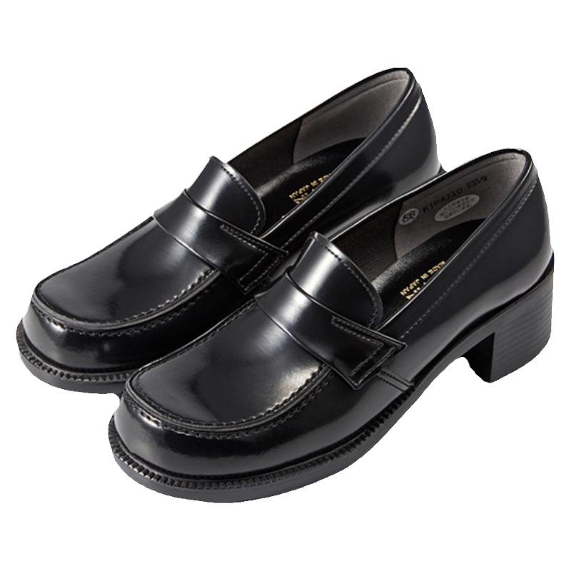 haruta日系百搭学院风百搭小皮鞋单鞋中跟4710JK制服鞋乐福鞋女