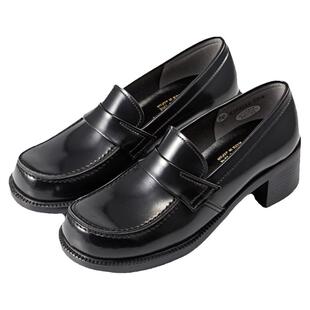 haruta日系百搭学院风百搭小皮鞋单鞋中跟4710JK制服鞋乐福鞋女