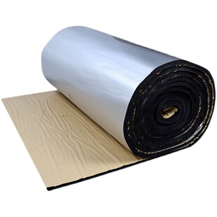 橡塑保温棉自粘空调管道屋顶隔热棉防水阻燃环保阳光房室内隔音棉