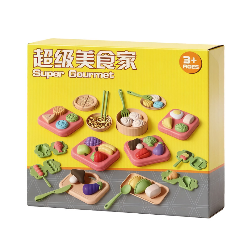 儿童面粉彩泥美食DIY手工模具其它仿真玩具