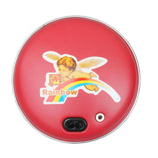 彩虹暖手器电热宝饼充电暖宝宝马卡龙安全无水无电池防爆套装正品